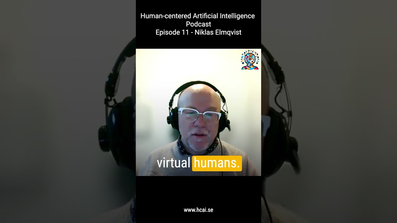 AI as Our Tool, Not Our Replacement - HCAI Ep. 11 Niklas Elmqvist #artificialintelligence #hcai
