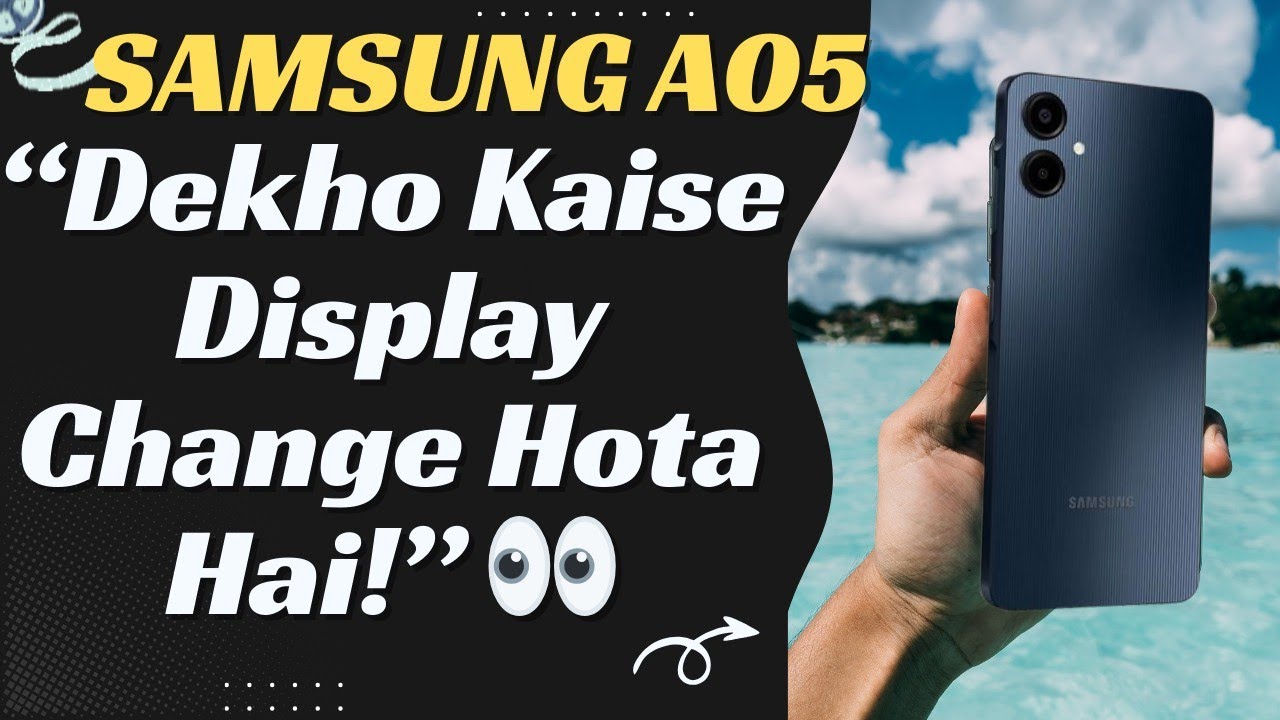 Samsung A05 LCD Display Replacement | Full Fitting Video SamsungA05 #SamsungA05Display #SamsungA05