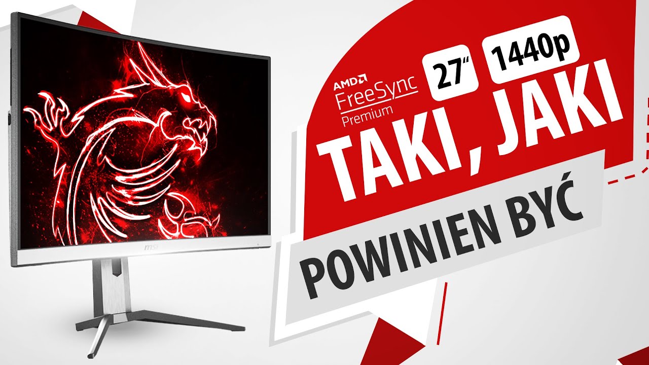 Monitor dla Graczy MSI Optix MAG272CQR