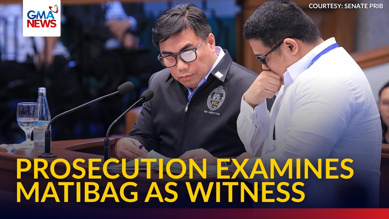 FULL - Prosecution examines NBI Matibag as witness in VP Sara Duterte impeachment trial | GMA News