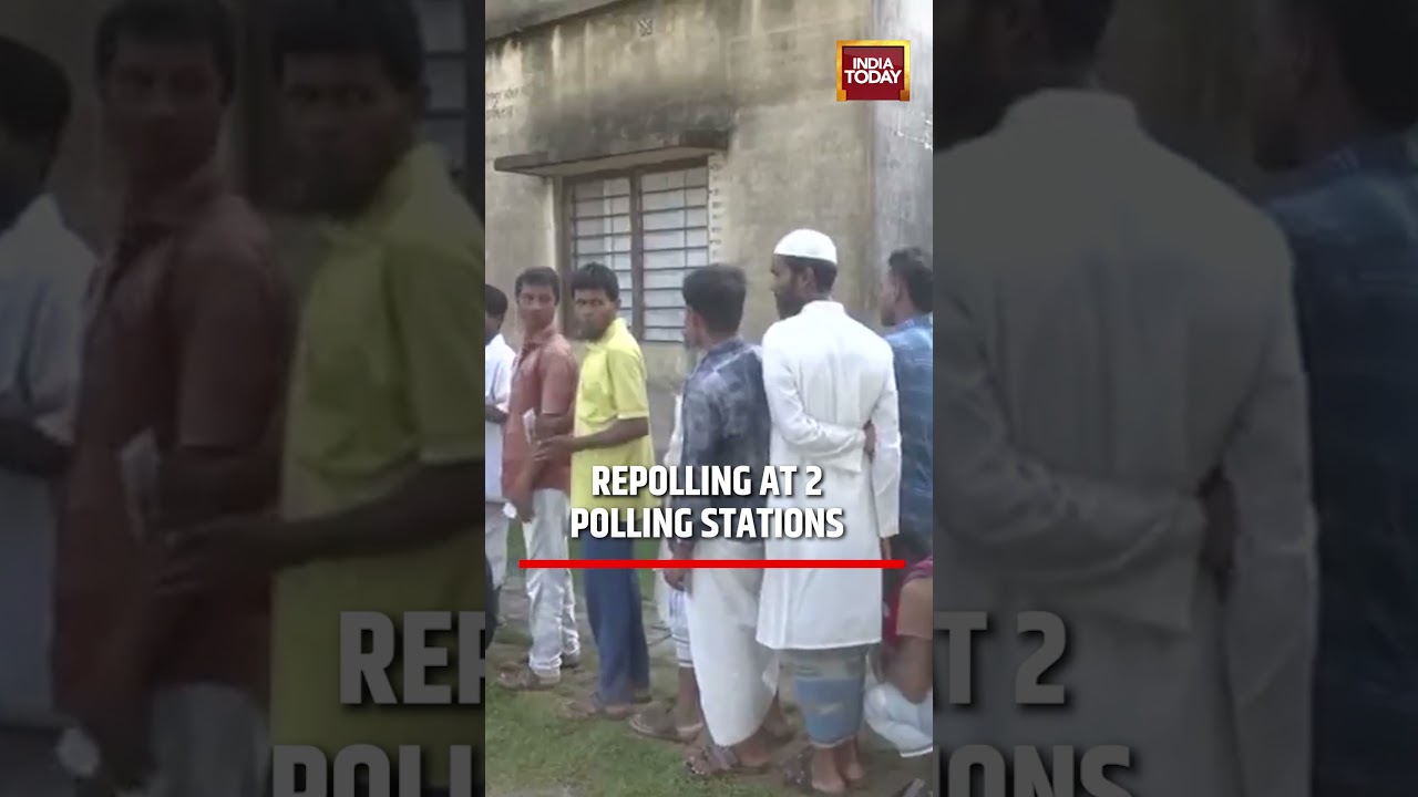 West Bengal Election: Repolling Underway at Najra Booths in Magrahat Paschim, South 24 Parganas