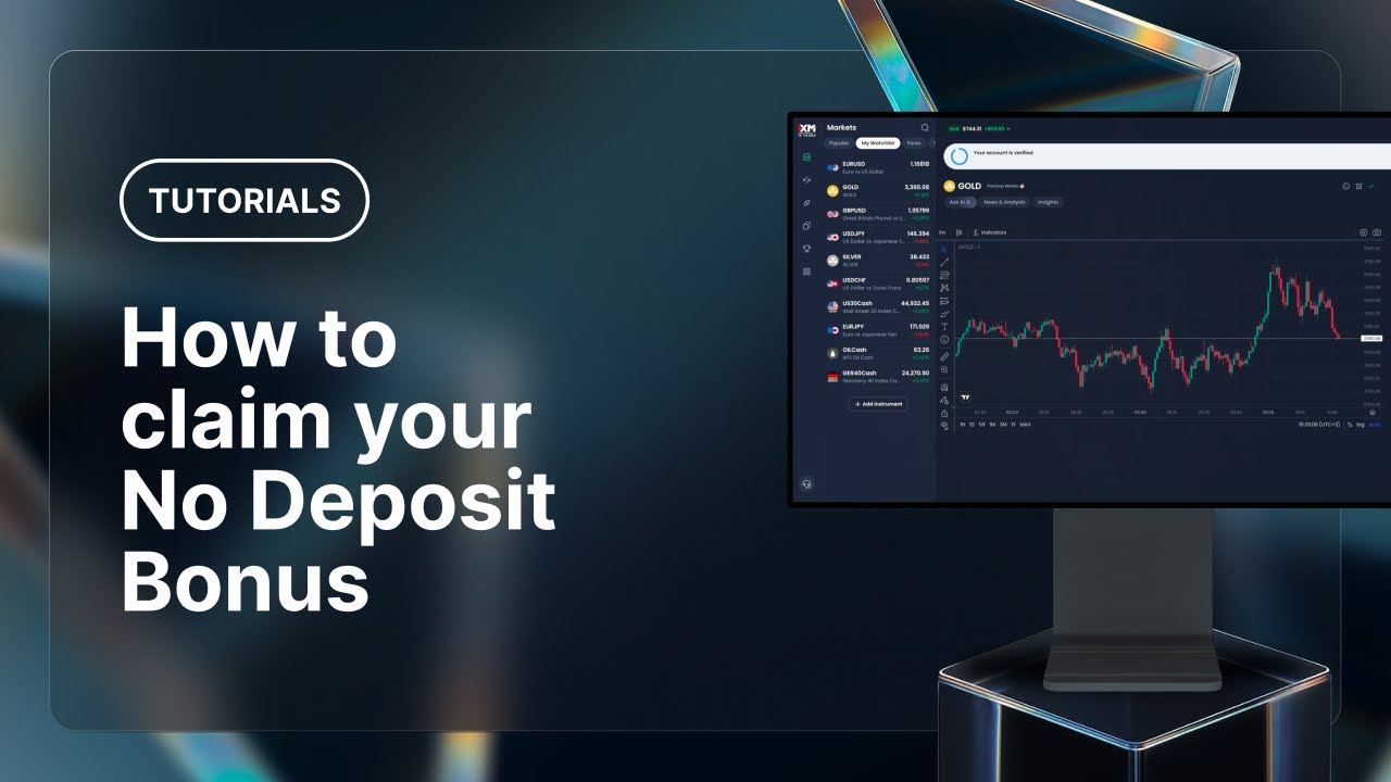 Desktop - How to claim your No Deposit Bonus