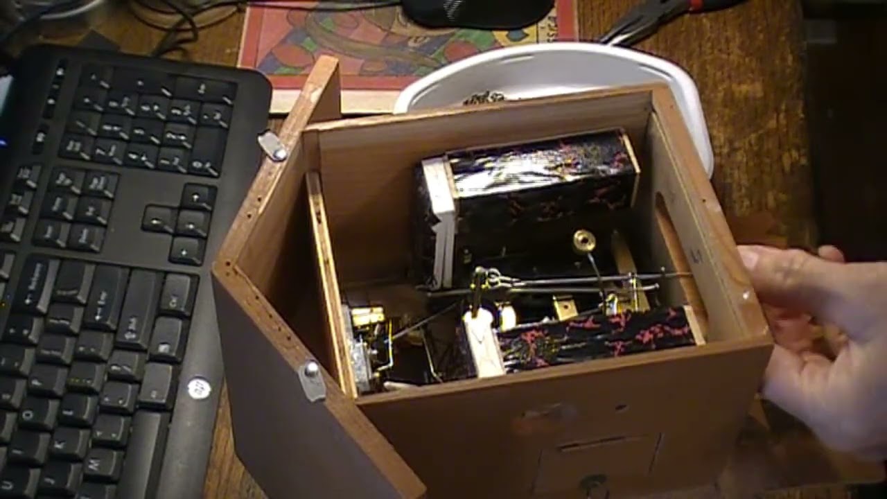 Hubert Herr Musical Cuckoo Clock Repair and Adjusting Music Box and Cuckoo