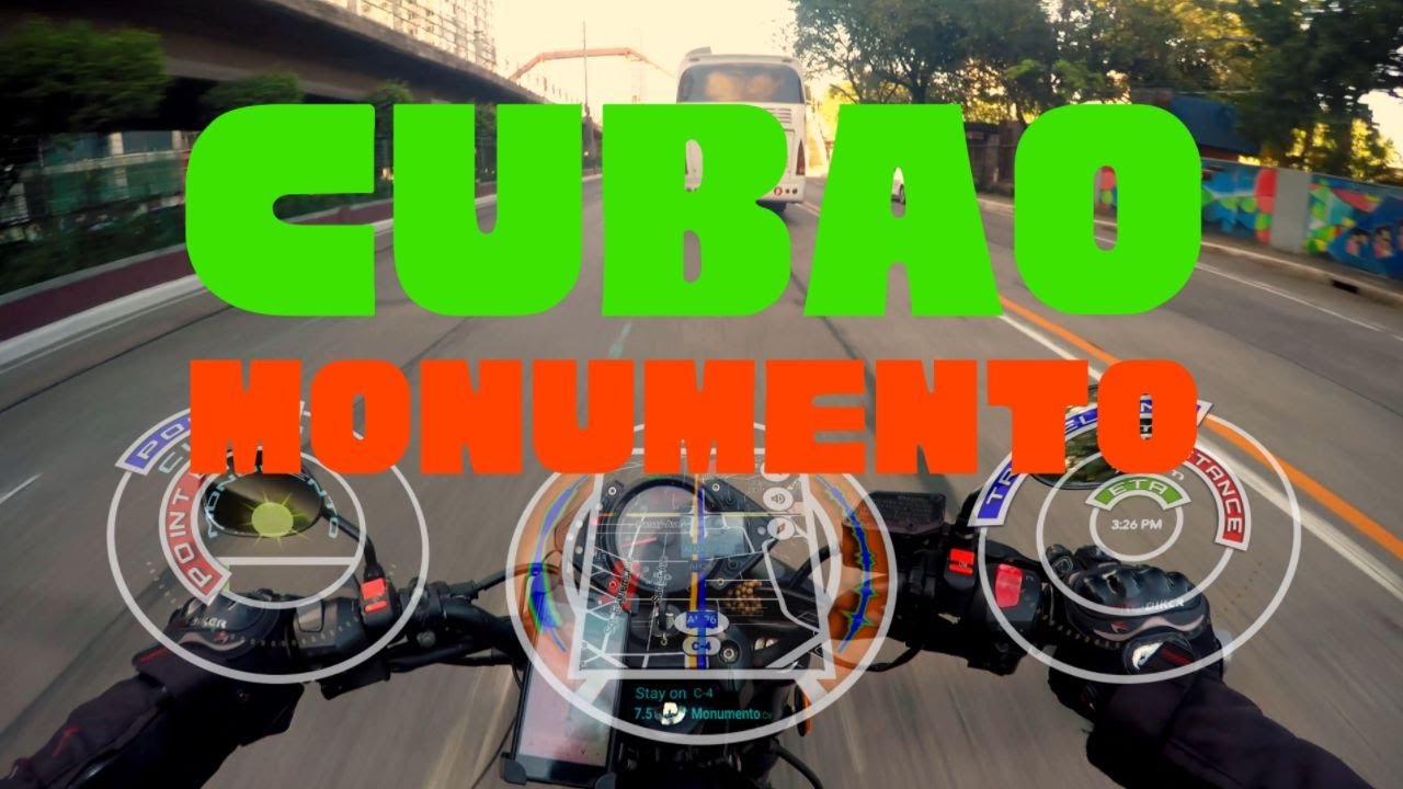 Cubao to Monumento Motorcycle Ride via EDSA - Quezon City to Caloocan