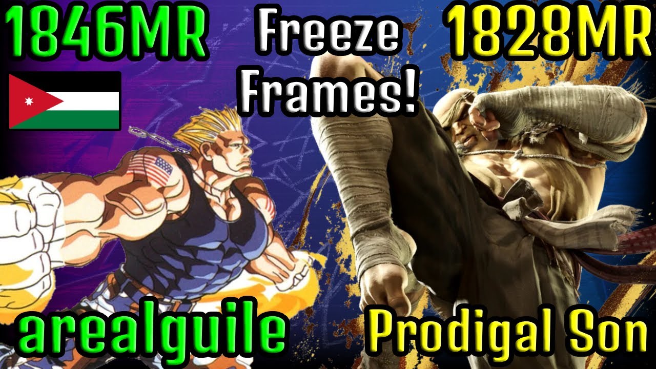 🌀STREET FIGHTER 6 ➥ arealguile (GUILE ガイル) VS. Prodigal Son (SAGAT サガット)  U.MASTER RANKS🎷