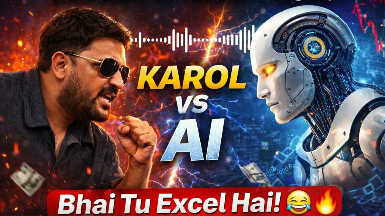 Karol vs AI 🤖🔥 Who Wins the Future? | Desi Rap Battle 2026 @KarolSEBIRegisteredIITian @KarolisLive01