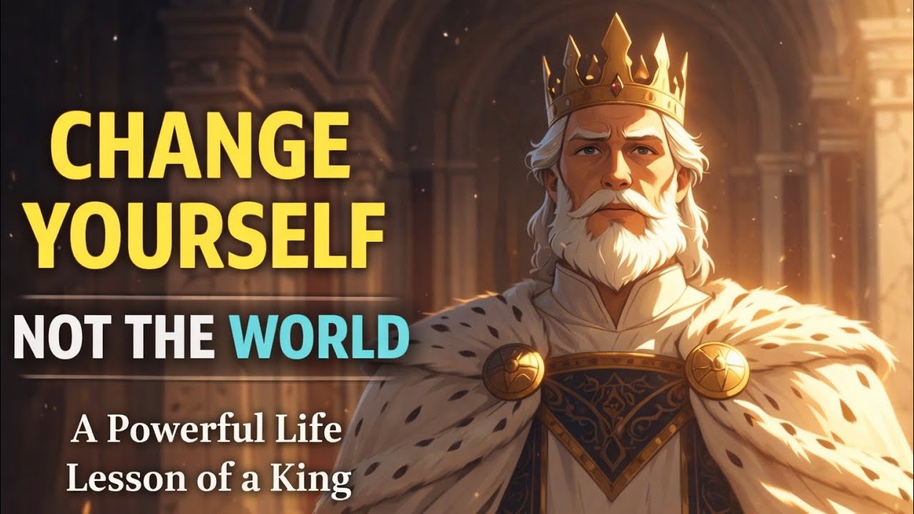 Don't change the world change your self | A powerful life lesson of a king. 