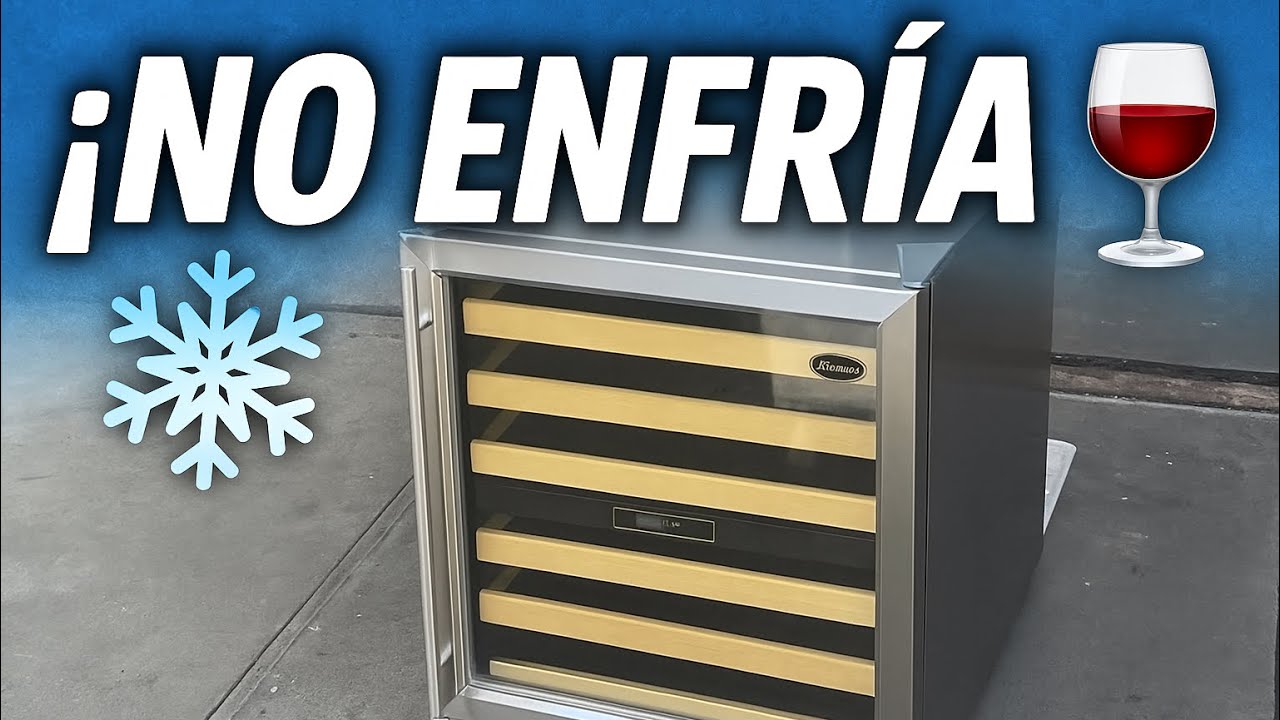 Enfriador de Vinos No Enfría 🍷❄️ ¡Aquí la Reparación Paso a Paso!⸻