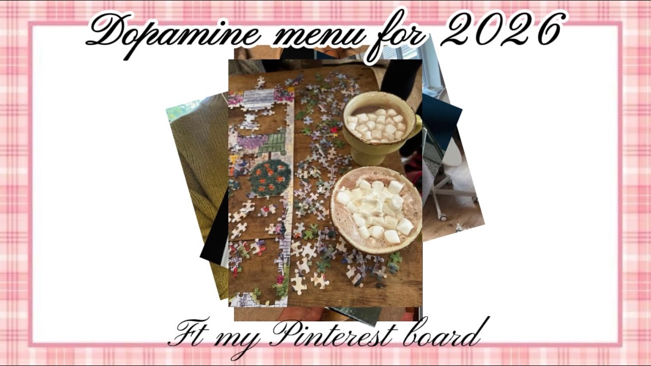 Dopamine menu ideas for 2026 | laptopdiaries#2