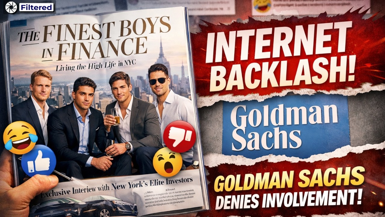 Вирусная фотосессия на Уолл-стрит, которую все высмеивают.