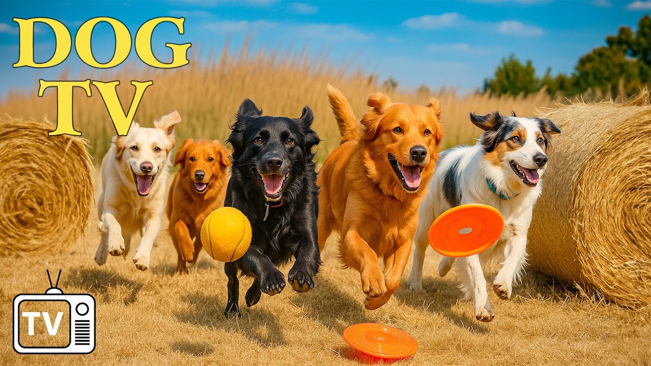 DOG TV: Videos No-Stress & Anti-Anxiety to Prevent Boredom for Dogs Left Home Alone - Music for Dogs