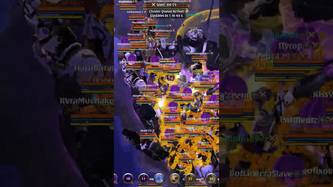 One Shot in Arch - Albion Online ZvZ #shorts
