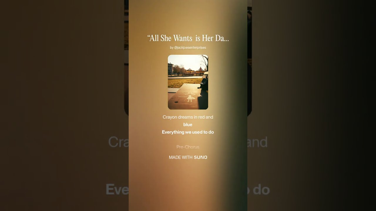 “All She Wants  is Her Dad” Pop Rock   Country