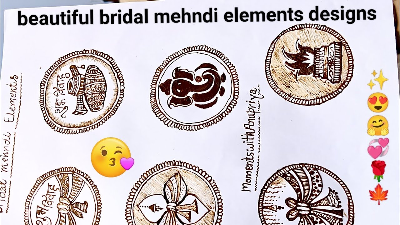 Simple elements☘️से ब्राइडल मेंहदी को ख़ास बनाएं।😍✨#mehndi #heena#bridalmehndi #artist  #learnmehndi