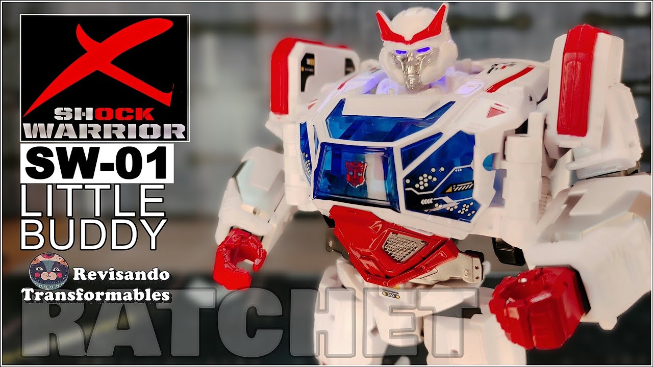 Shock Warrior SW-01 Little Buddy KO Oversized Transformers SS-82 Ratchet