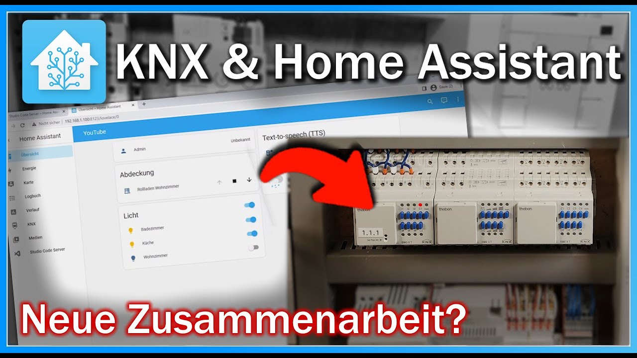 KNX & Home-Assistant arbeiten zusammen? - So sieht die Integration aktuell aus
