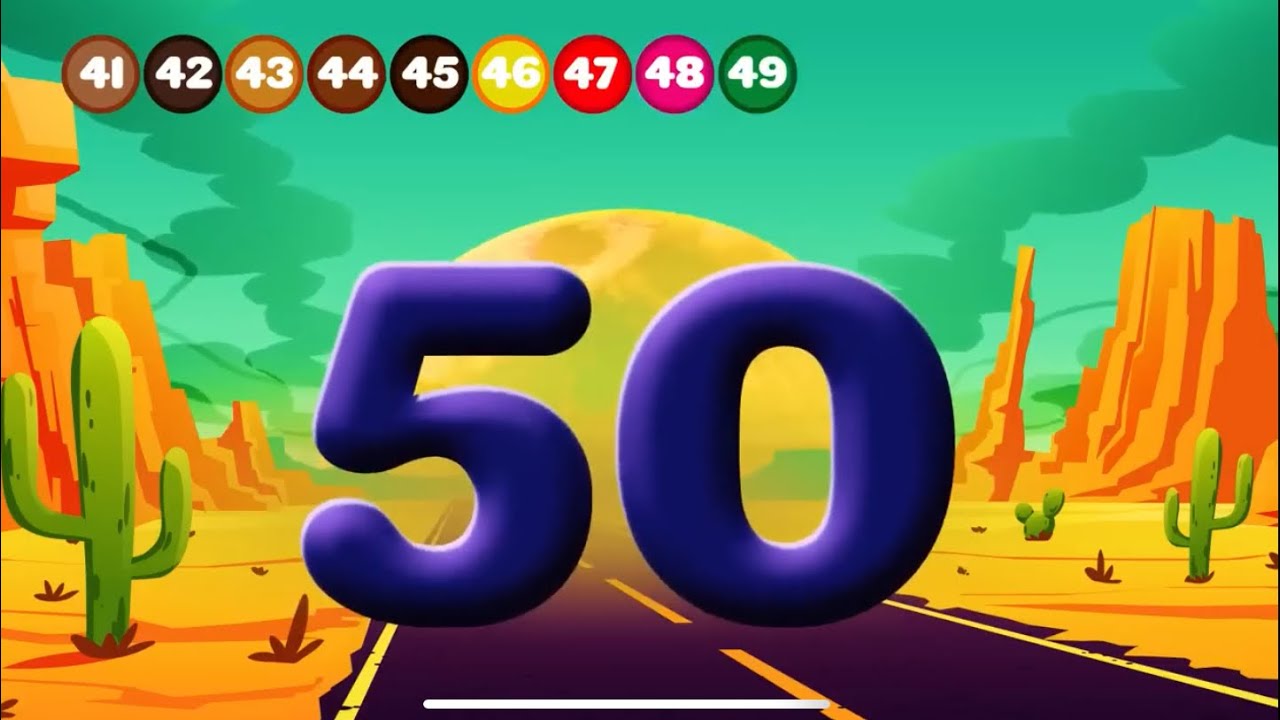 Numbers from 1 to 100 number song learning & educational videos preschool kindergarten fun love art