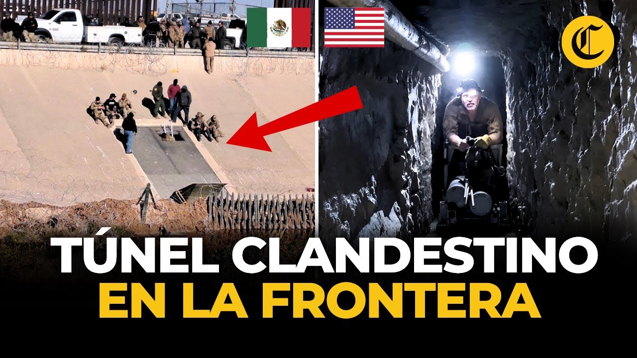 Descubren un 'narcot&uacute;nel' clandestino en frontera Tijuana-San Diego | El Comercio