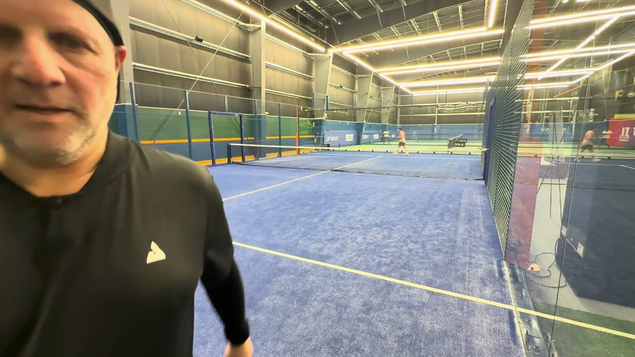 JRapp's 1st time playing Padel at Serve and Smash in Branford CT, thanks Jordan for hitting with me