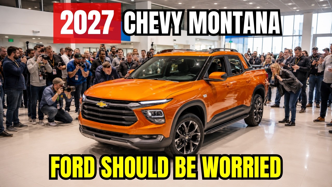 Никто не ожидал, что Chevy Montana 2027 года бросит такой вызов Maverick