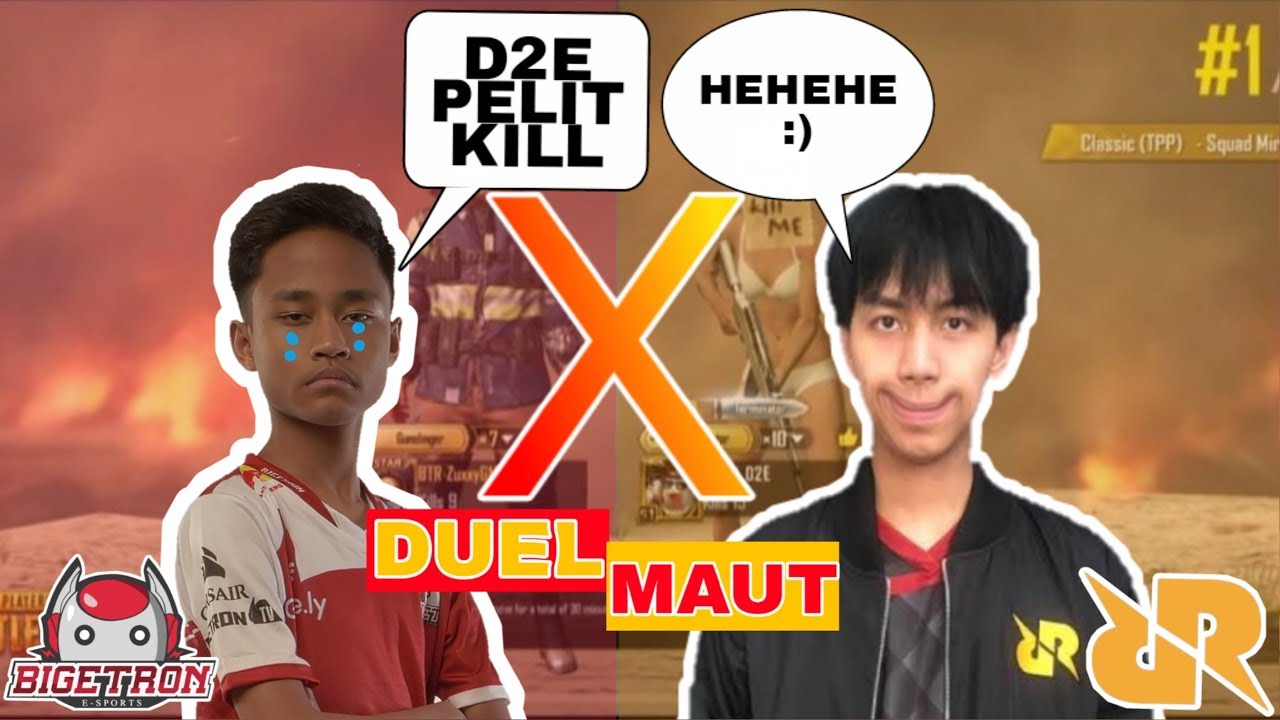BTR ZUXXY MATI KONYOL NGAKAK BARENG RRQ D2E - PUBG Mobile Indonesia
