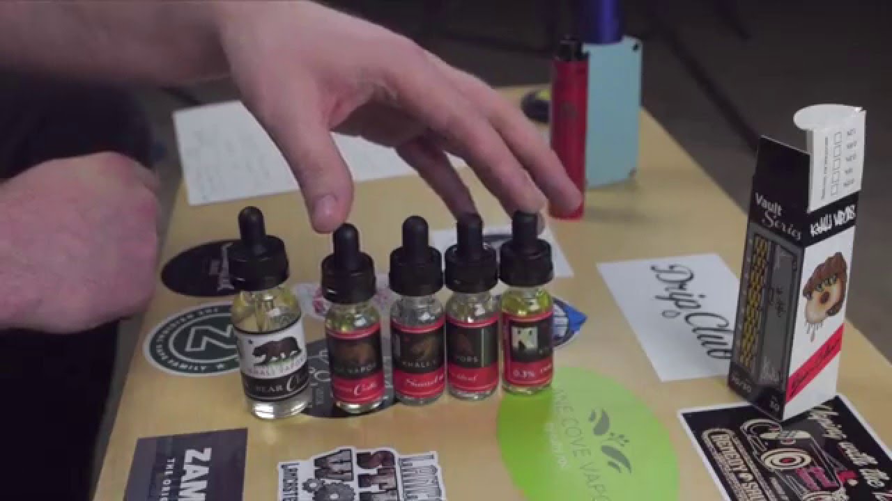 KHALI VAPORS E-Liquid REVIEW with RLVT VAPING