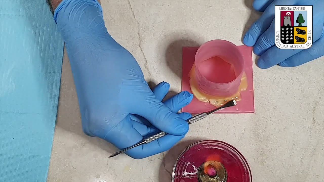 manipulación de ceras odontológicas