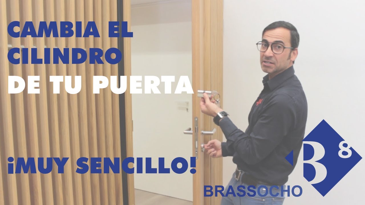 Como cambiar el Cilindro, Bombín o Bombillo de mi Puerta - ¡Muy Sencillo!