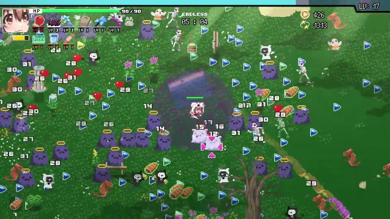 HoloCure S01E09 Inugami Korone, Stage 1, Farming for Growth upgrade