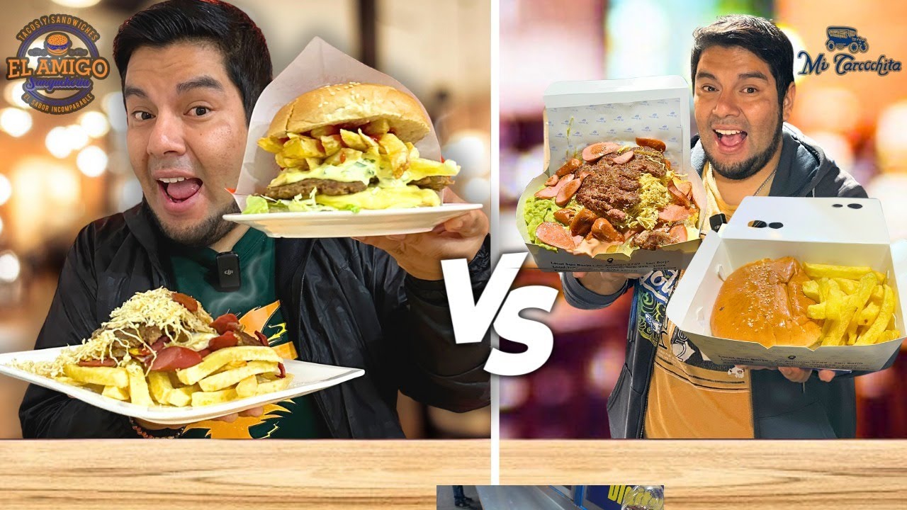 Salchipapas: MI CARCOCHITA VS EL AMIGO ¿Cuál será mejor? | @guiadebolsilloo