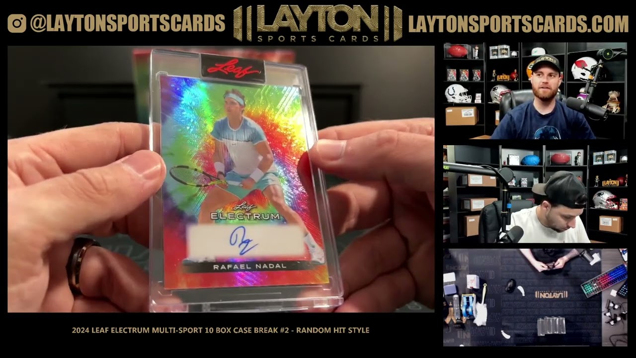 2024 Leaf Electrum Multi Sport 10 Box Case Break #2