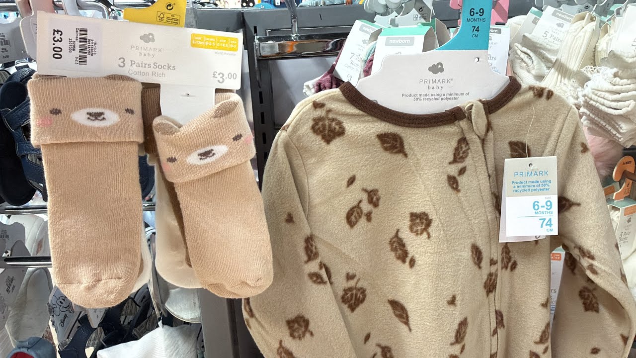 Primark Infant Baby Boys and Girls Новая коллекция ~ Сентябрь | 2025