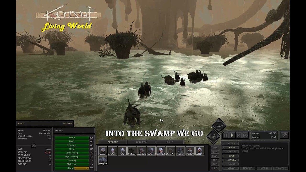 Kenshi (Living World) - Into the Swamp We Go