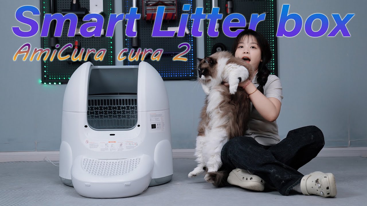 Amicura Cura 2 Unboxing & Review 🐱 This Smart Litter Box Changed My Cat's Life!