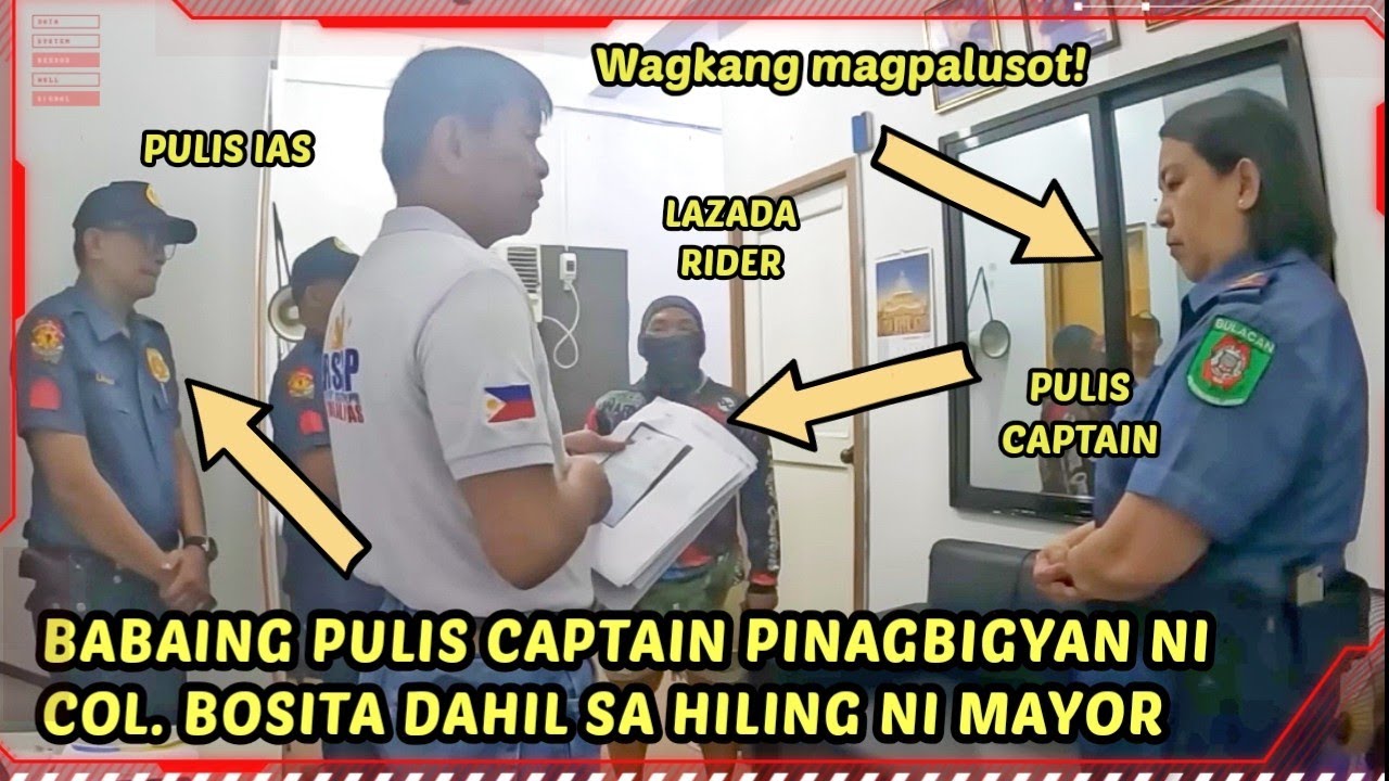 BABAING PULIS CAPTAIN bakit pinagbigyan ni Col. BOSITA Dahil ba sa hiling ni MAYOR?