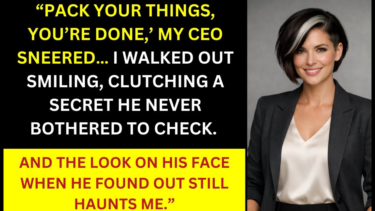 Pack Your Things Now. CEO Fired Me on the Spot So I Took My $2.1B Patent and Built His BIGGEST Rival