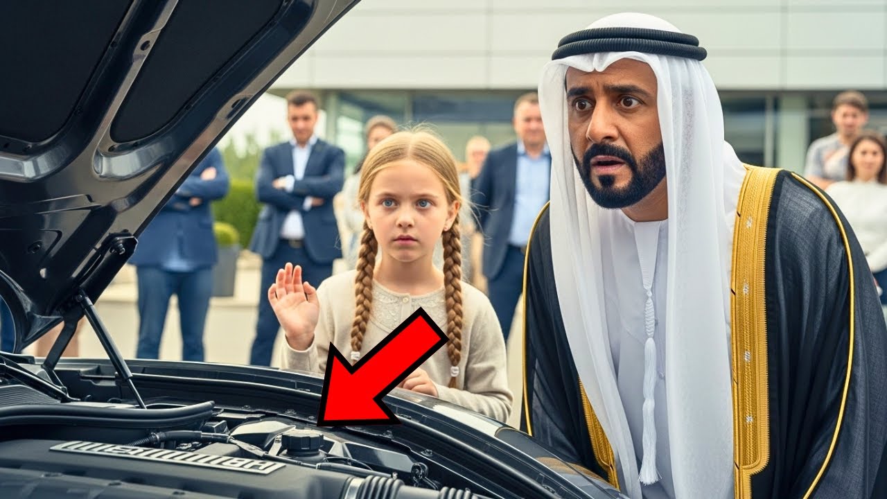 „To nie jest prawdziwy silnik!” – krzyknęła dziewczynka. Szejk-milioner otworzył maskę i pobladł!