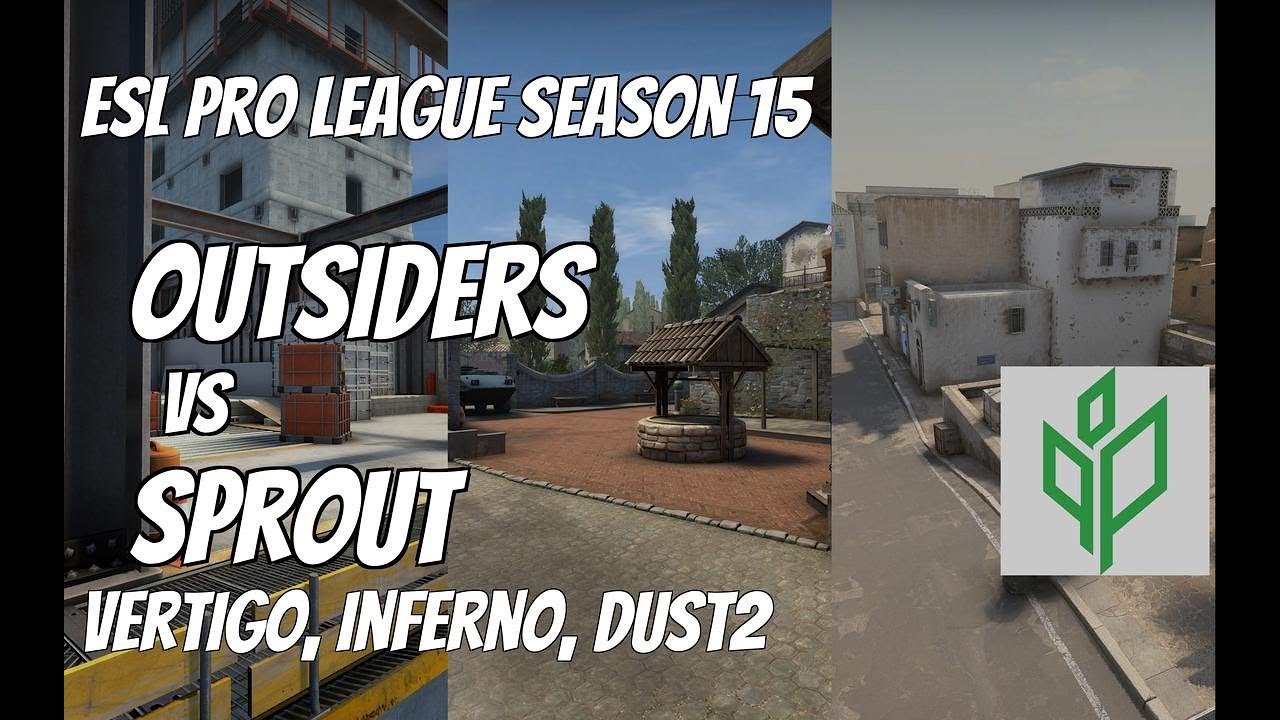 Outsiders vs Sprout Highlights /  at ESL Pro League Season 15