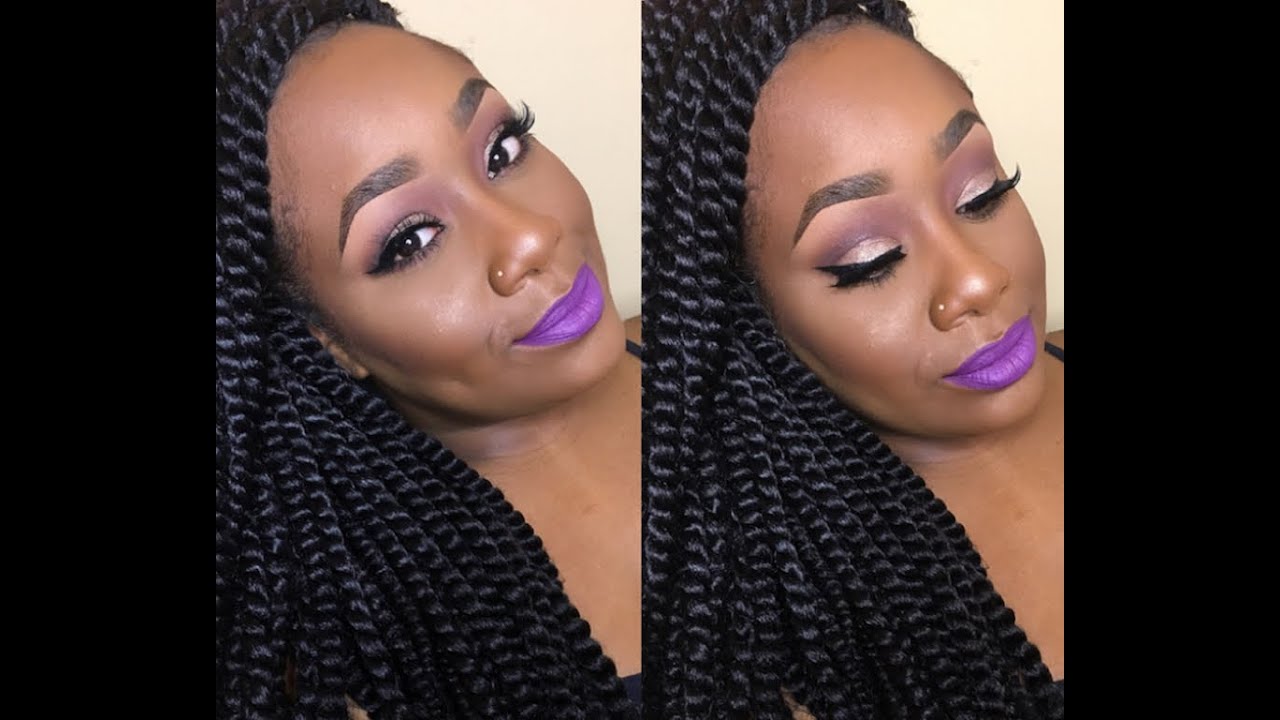 Soft Cut Crease & Bold Lips