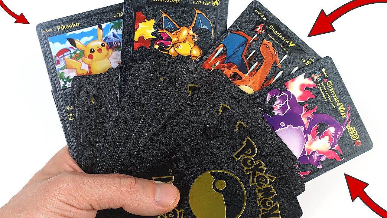 Are These $5 Black Plastic Pok&eacute;mon Cards from AliExpress Worth It? (Unboxing & Review!)