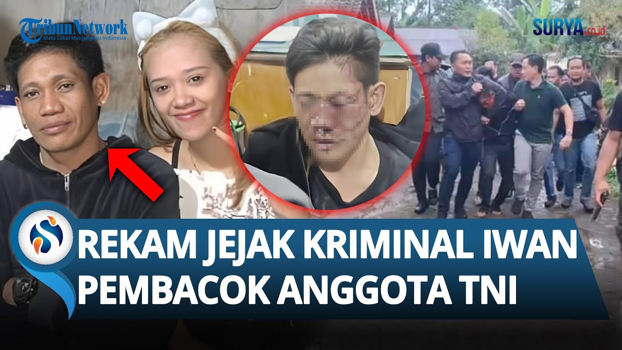 REKAM JEJAK KRIMINAL Pelaku Pembacok TNI di Wonosobo, Ternyata Pernah Dipenjara 4 Kali!