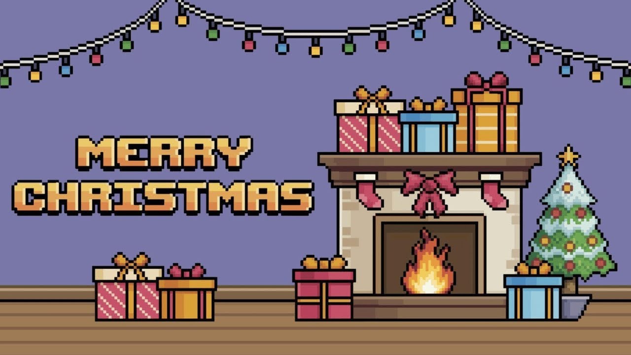 Merry Christmas - Playing Games with Friends