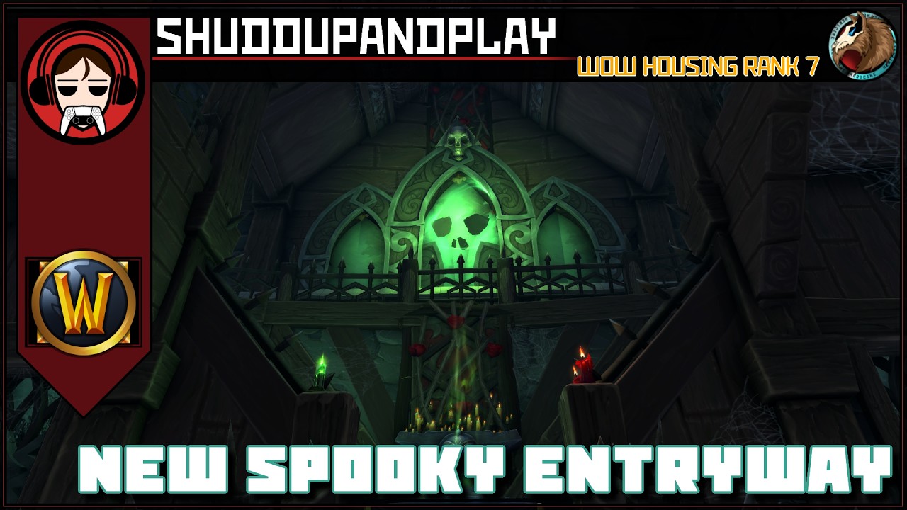 Full WoW Housing Tour | Gothic Interior & Exterior (So Far)