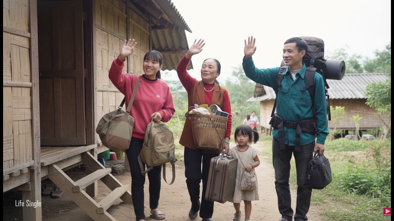 Saying Goodbye to Neighbors | Huyen, De & Maya’s Family Head Home for Lunar New Year