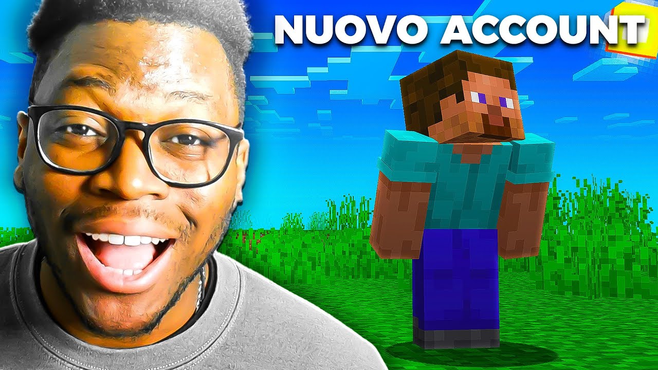 RIPARTO DA 0 CON UN NUOVO ACCOUNT NEL MIO SERVER MINECRAFT