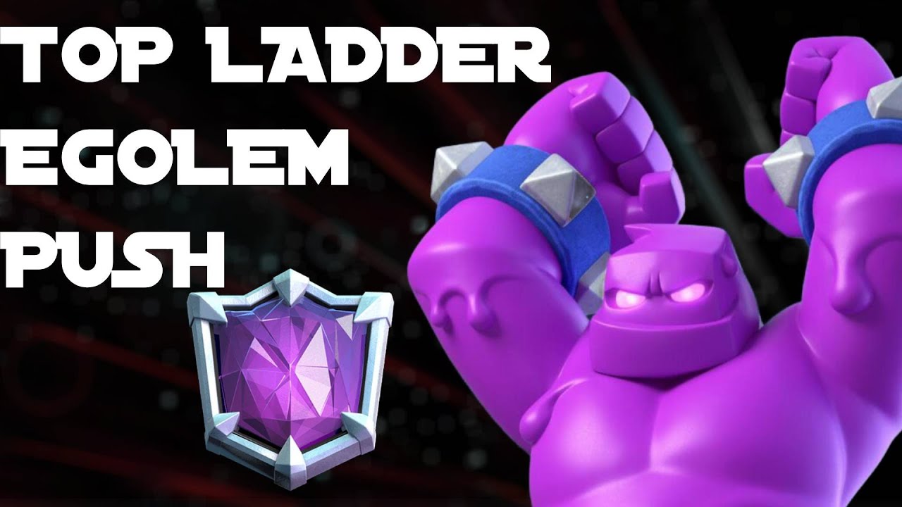 Мощный и НЕОСТАНОВИМЫЙ натиск с ELIXR GOLEM Pump!!! Абсолютный чемпион с лучшей колодой Clash Roy...