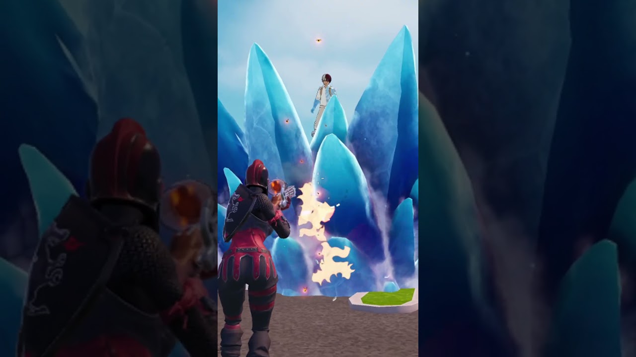 le mur de glace VS des ITEMS INTERDITS !! #fortnite