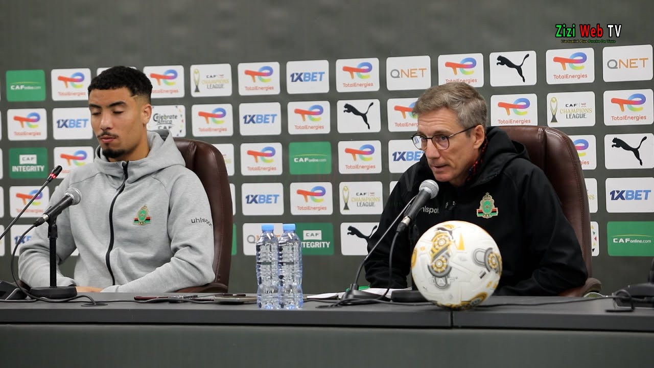 JSK – Conférence Complète Du Coach Et Du Capitaine Des FAR Du Maroc Avant Match Avec Les Canaris …