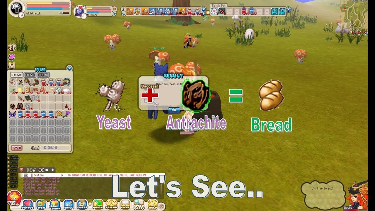 Making Bread with Skill Cook Craft - Seal Blade Of Destiny