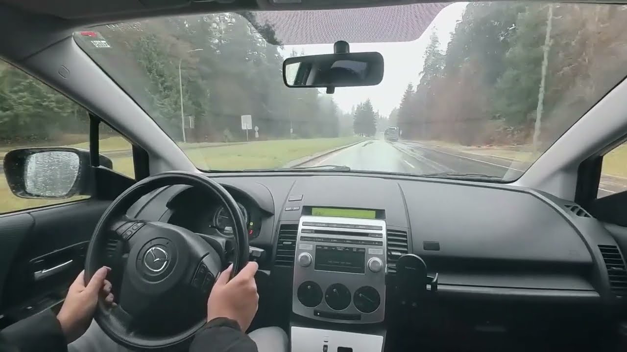 Rainy Day Drive 🌧️ | Sad Music to Relax | POV